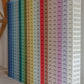 Stacked small Hay Colour Crate organisers in all colourways.