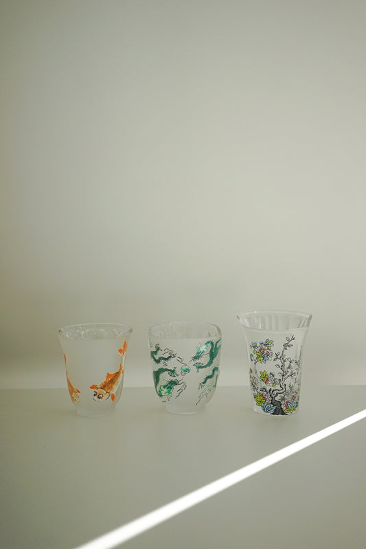 Hybrid Aglaura Set Of 3 Glass