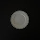 Tuxton Charleston round dinner plate in American White with embossed scalloped edges, in 19cm diameter. 