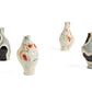 A pack shot of  the HAY Jessica Hans stoneware vase in two colourways.