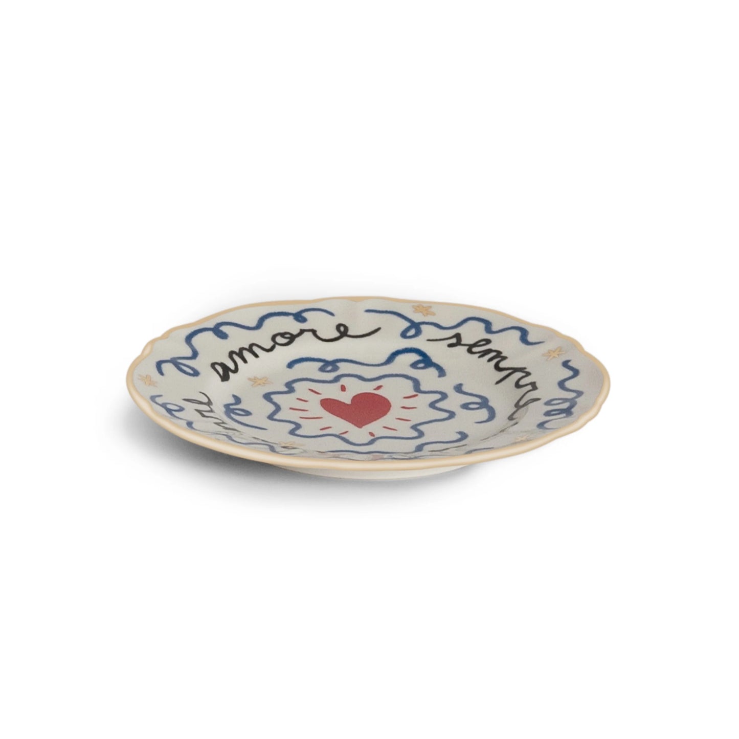 Heart Little Plate 16.5cm