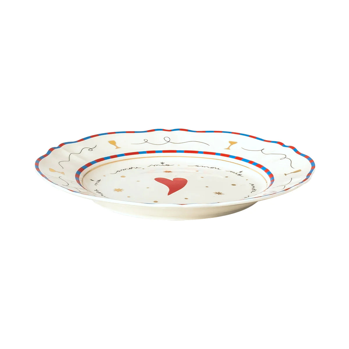 Heart Dinner Plate 26.5cm