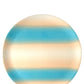 Soft Stripe Blue Dinner Plate 25cm