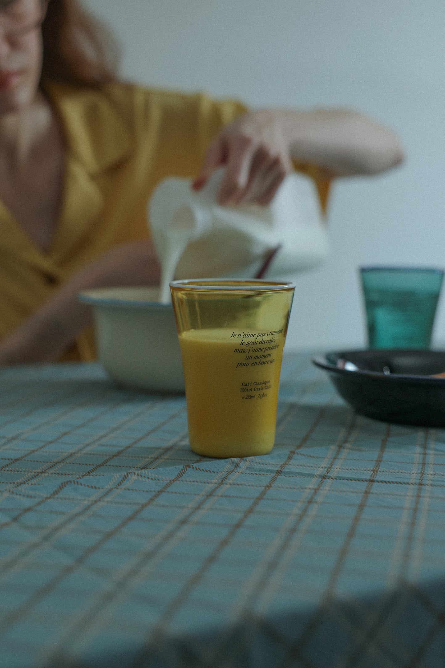 Sun Kissed Glass Cup (Vanilla)