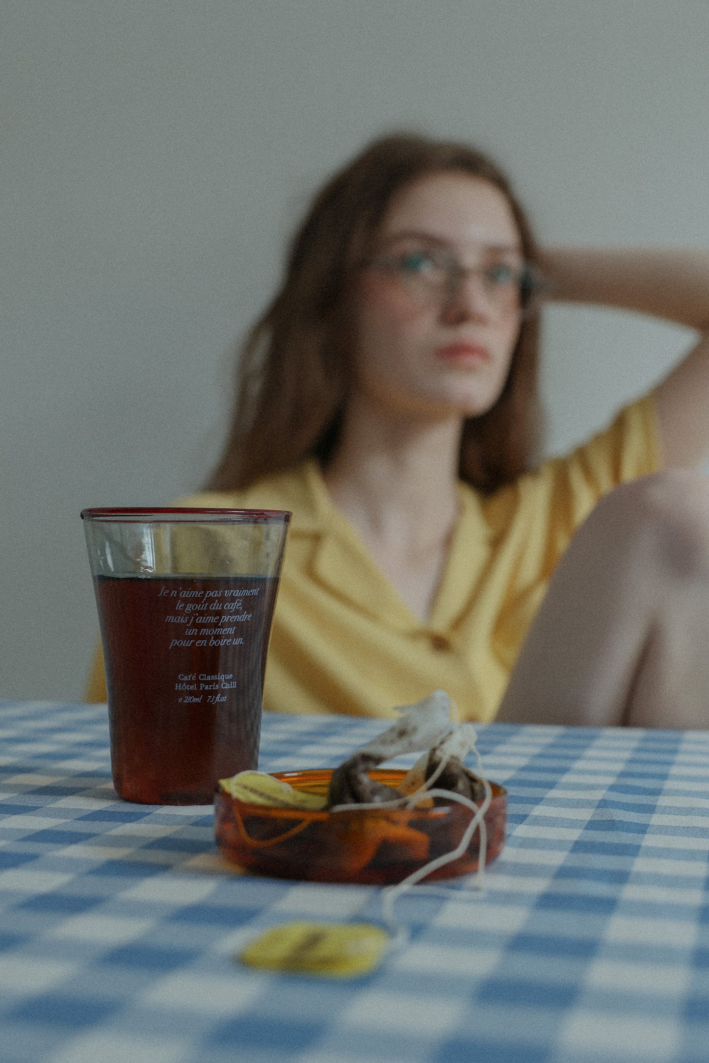 Sun Kissed Glass Cup (Smokey Grey)