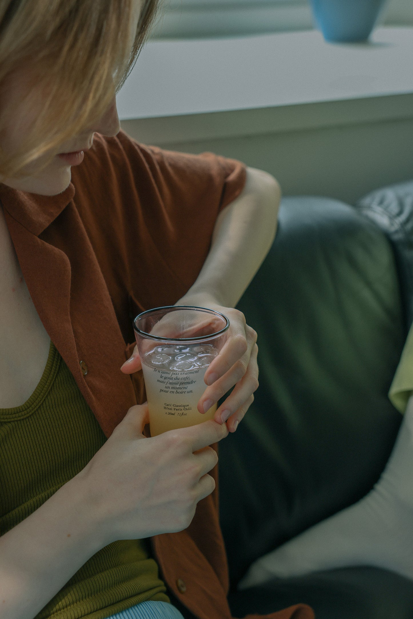 Sun Kissed Glass Cup (Pink)