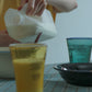 Sun Kissed Glass Cup (Pine Green)
