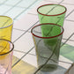 Sun Kissed Glass Cup (Olive)