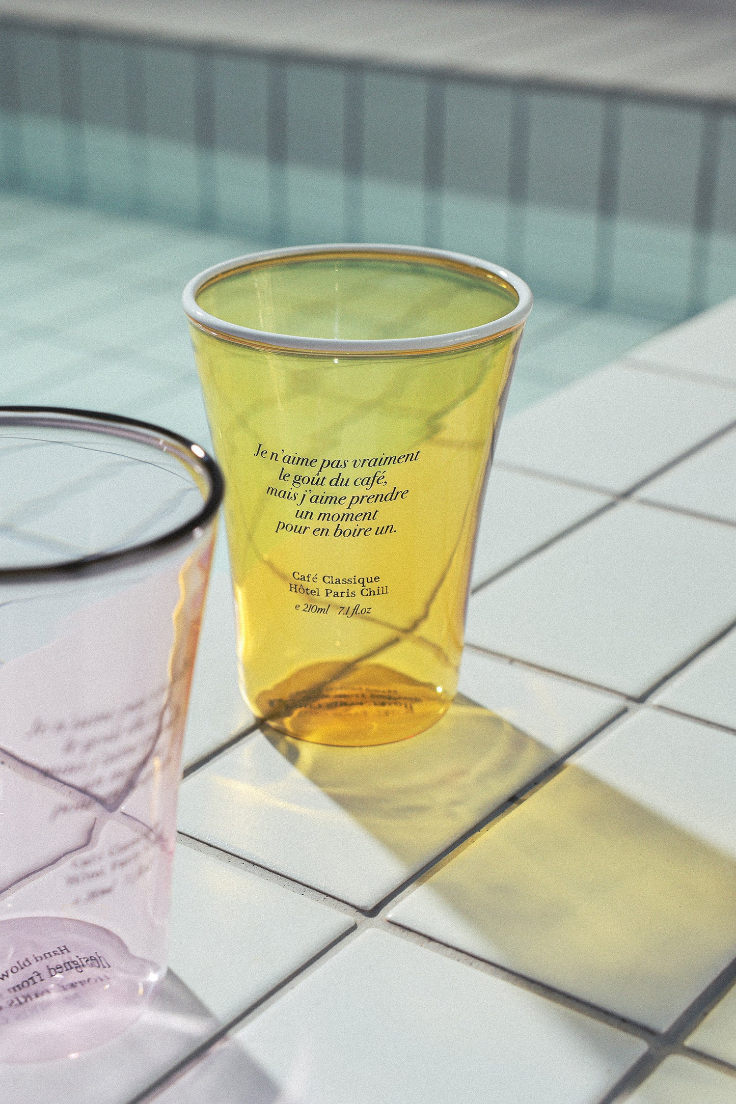 Sun Kissed Glass Cup (Vanilla)