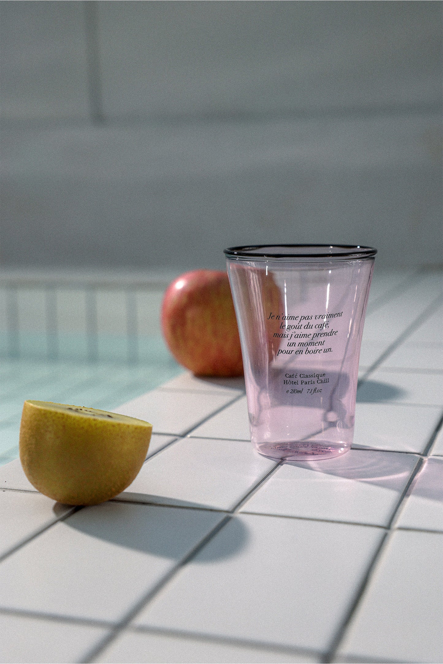 Sun Kissed Glass Cup (Pink)