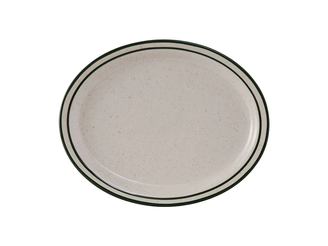 Emerald Oval Platter 24cm