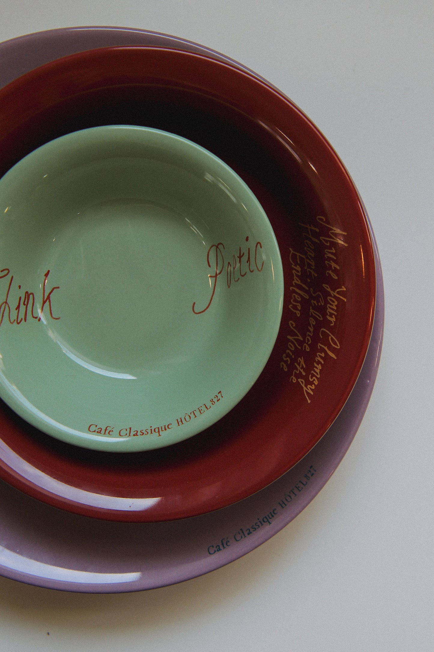 Poétique Side Bowl (Cherry)