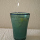 Sun Kissed Glass Cup (Pine Green)