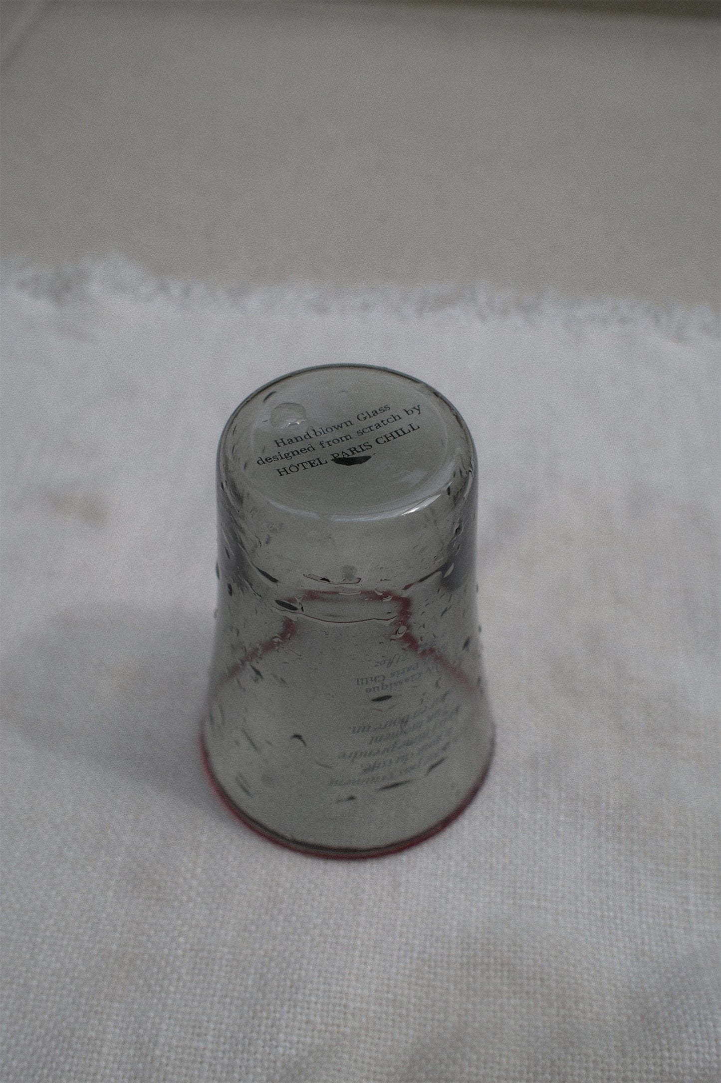 Sun Kissed Glass Cup (Smokey Grey)