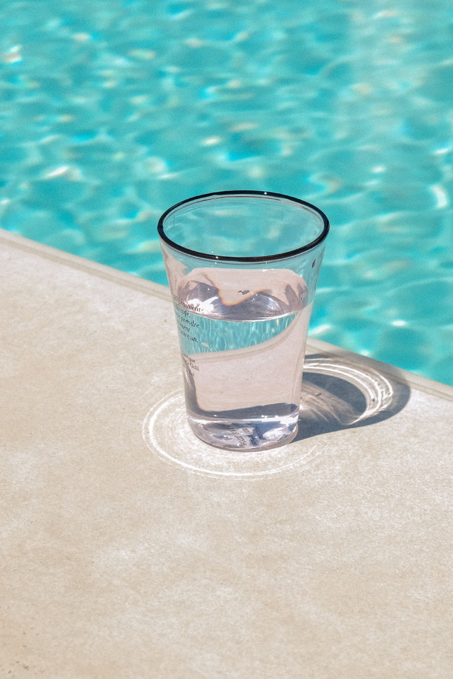 Sun Kissed Glass Cup (Pink)