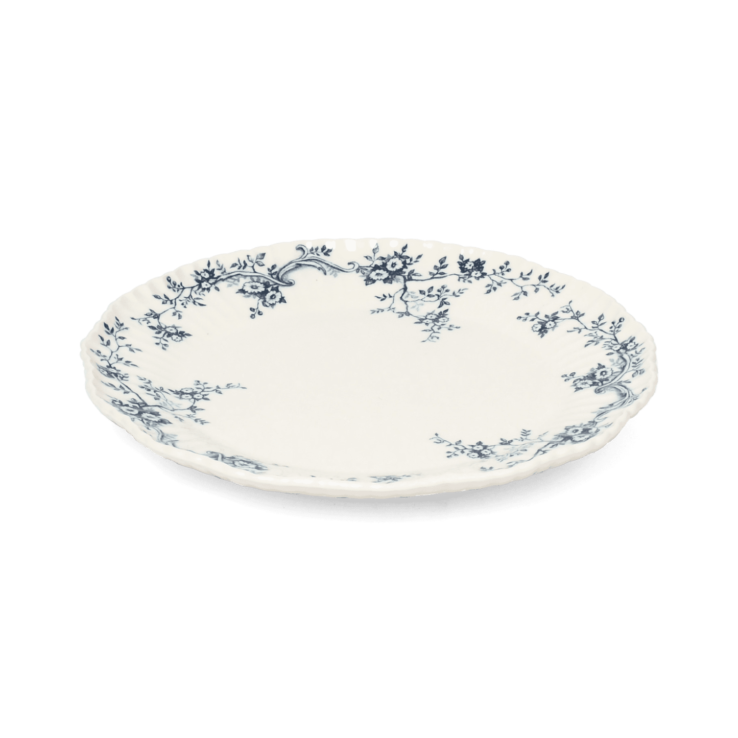 Audrey Round Plate 20cm (Indigo)