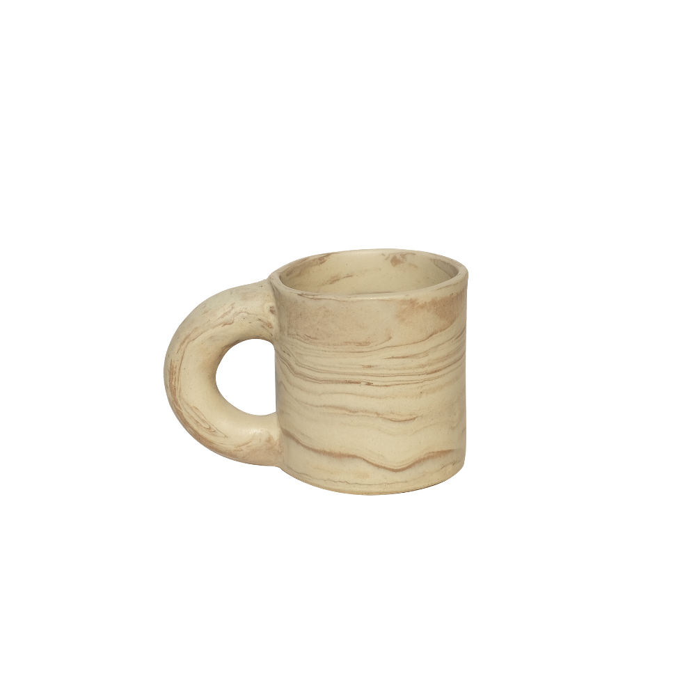 Marble Mug Cinnamon S