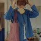 Poétique Shoulder Bag (Old Rose)