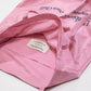 Side view of HÔTEL827 Sun Kissed pink canvas tote bag.