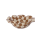 Ruffle Bowl Check Pecan