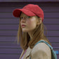 Easy-Peasy Corduroy Baseball Cap (Chilli)