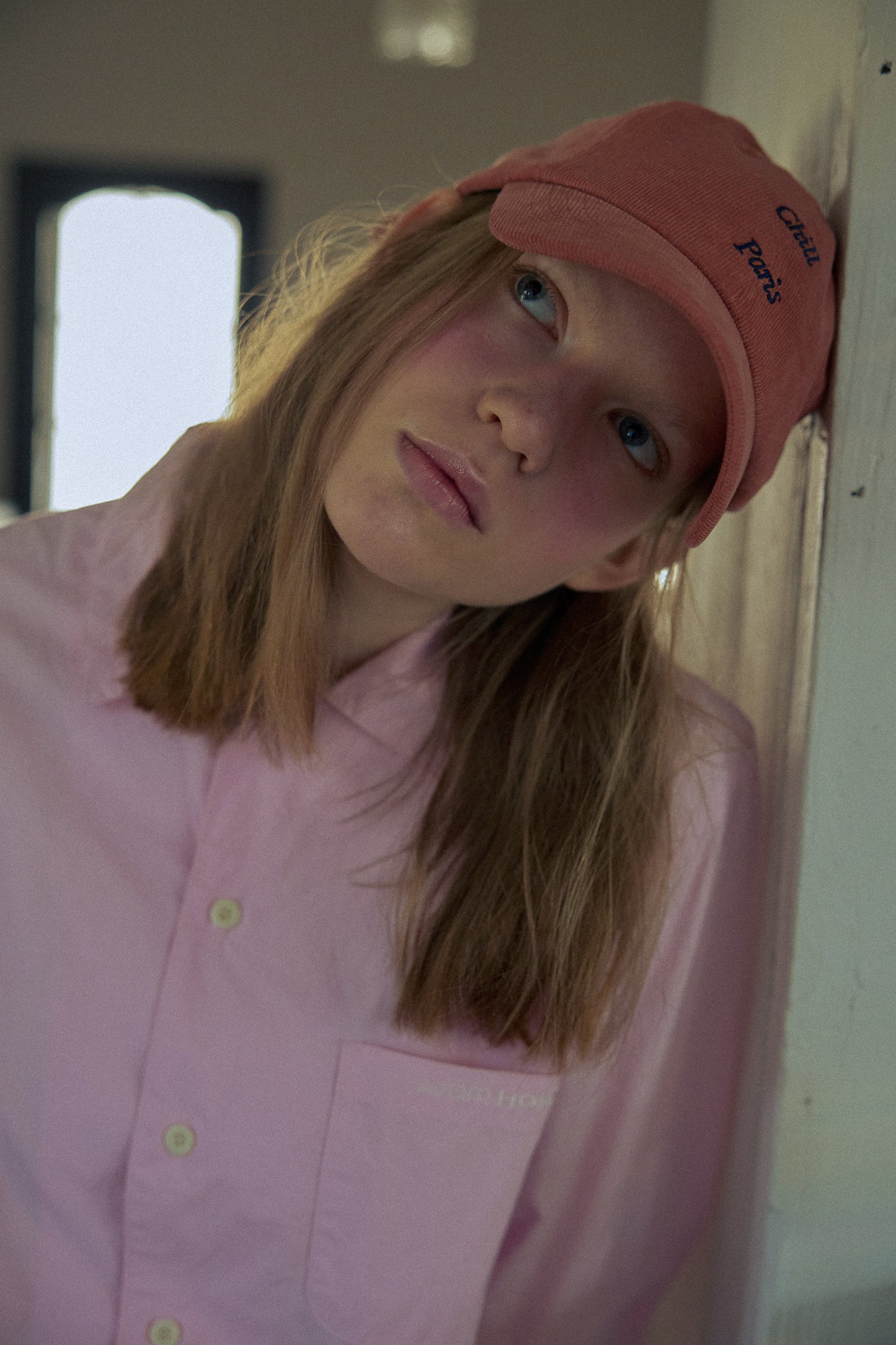 Easy-Peasy Corduroy Baseball Cap (Terracotta)