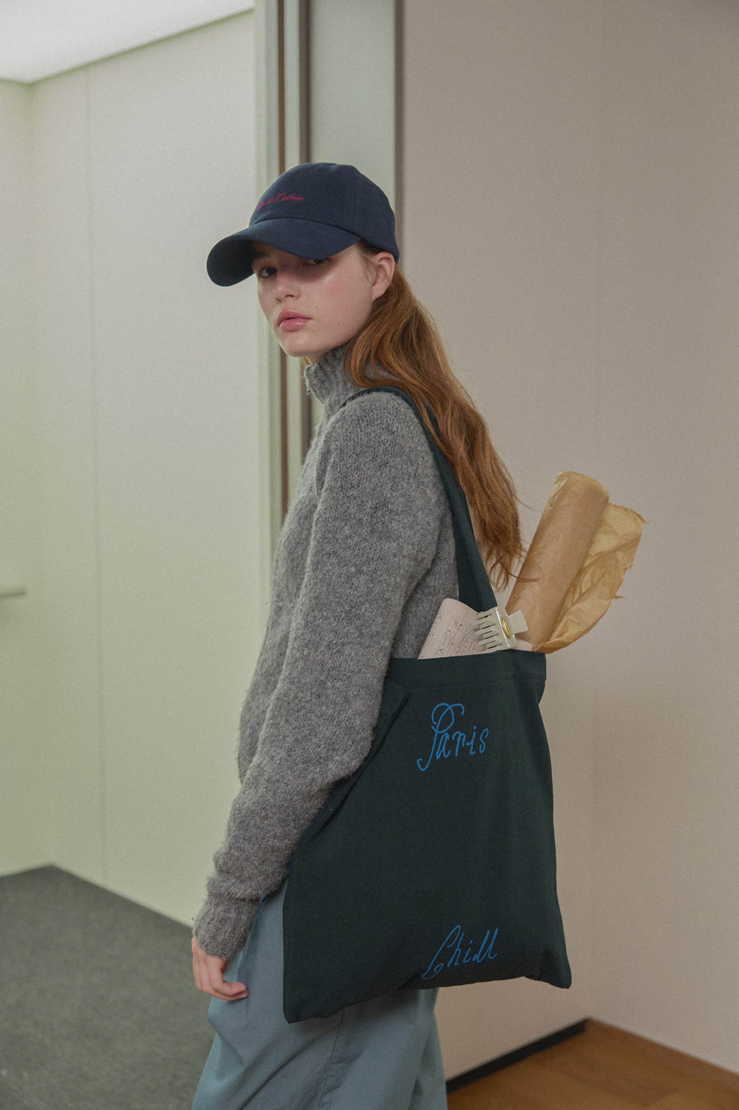 Le Courage Baseball Cap (Indigo)