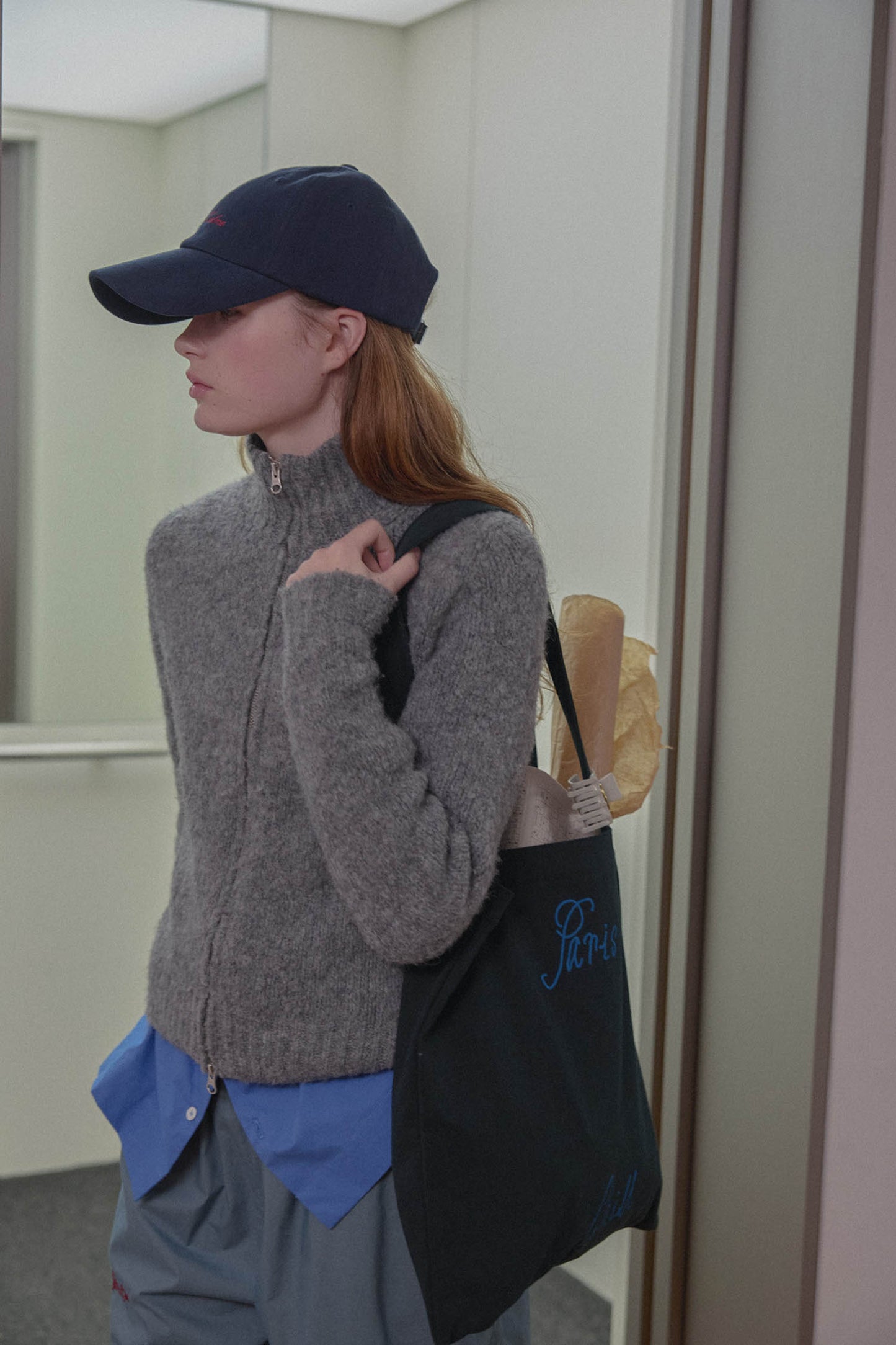 Le Courage Baseball Cap (Indigo)