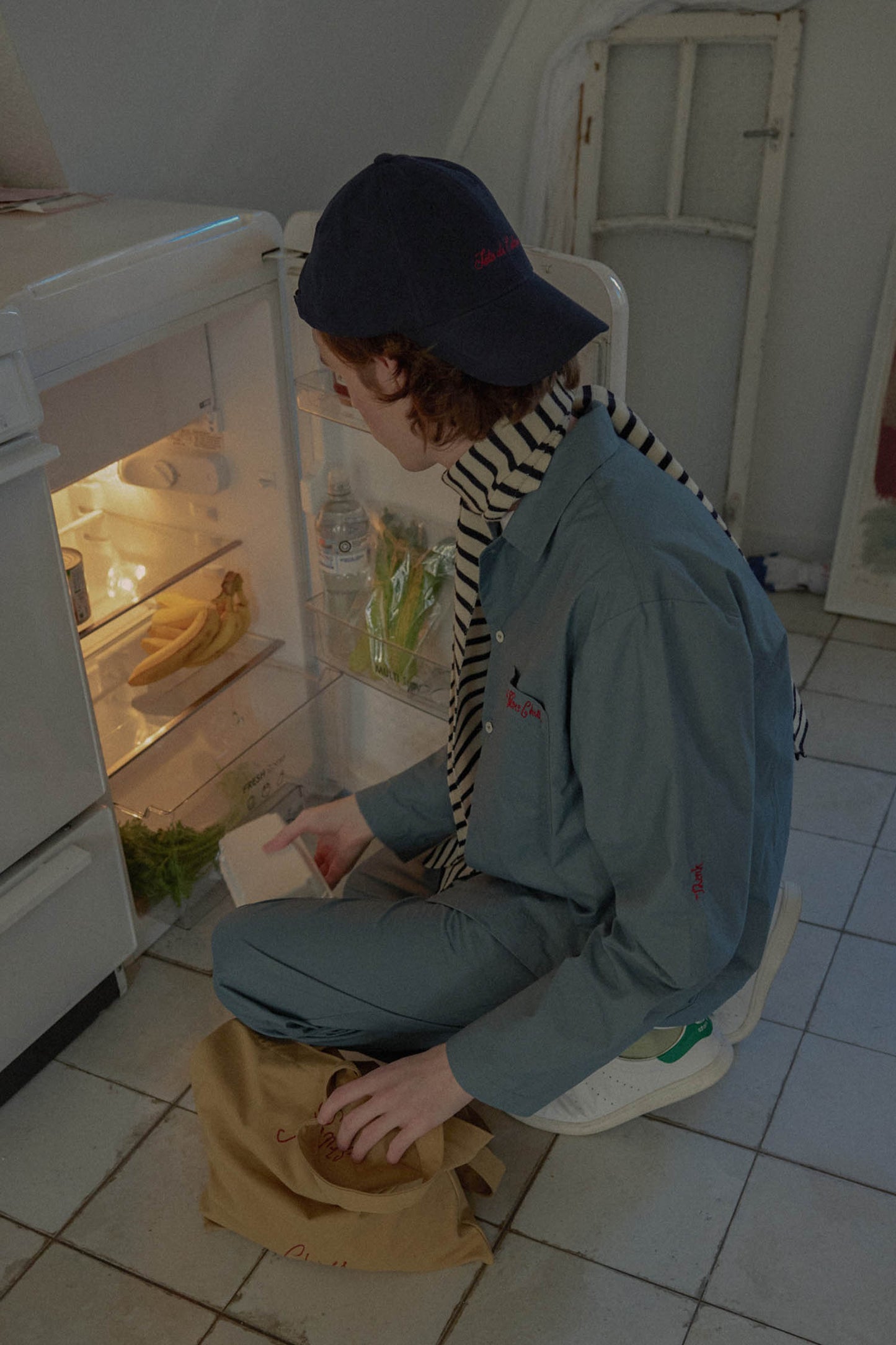 Le Courage Baseball Cap (Indigo)