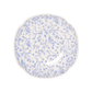 A pack shot of Studio M' Chamomile Deep Plate in a warm Japanese ceramic glaze, featuring a subtle floral relief along the rim, perfect for a minimalist Scandi table setting.