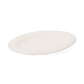 Side view of Studio M Creamware Plate L.