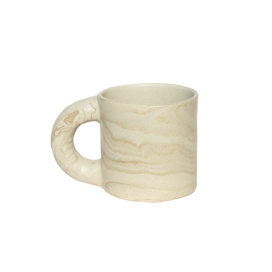 Marble Mug Ivory M