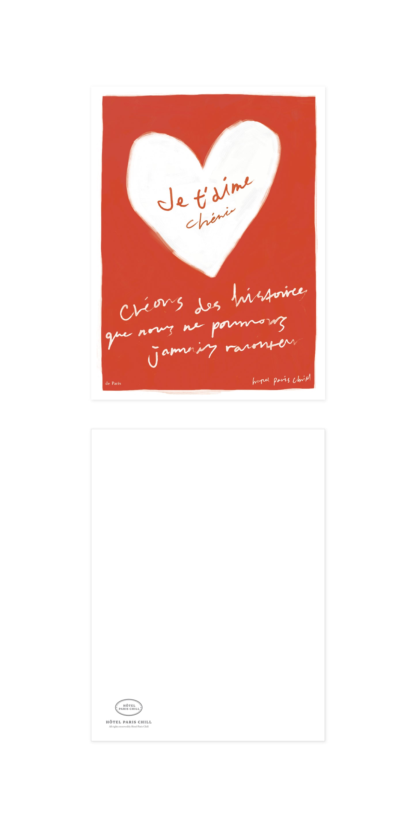 Red Chèrie Postcard