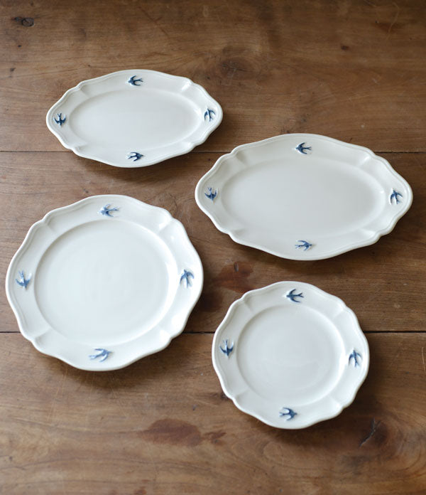 Early Bird Round Plate 19.5cm