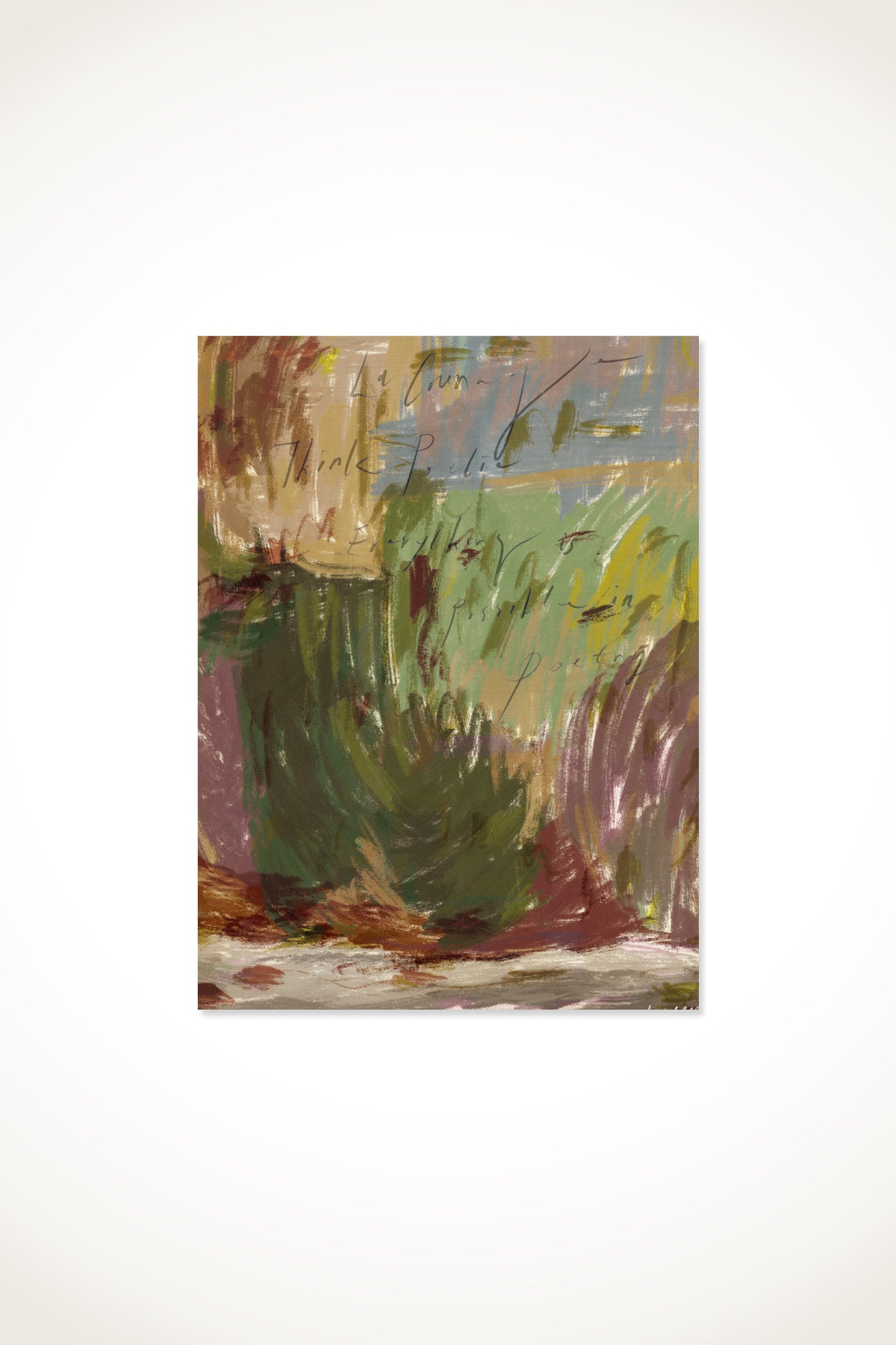 The Colors of Autumn Postcard