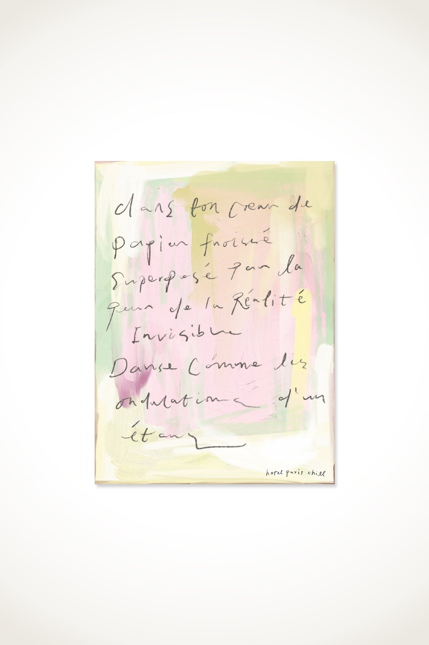 Layers of Worries Postcard