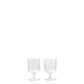 Ripple Wine Glasses Set of 2 (Clear)