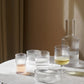 Ripple Glass Set of 4 (Clear)