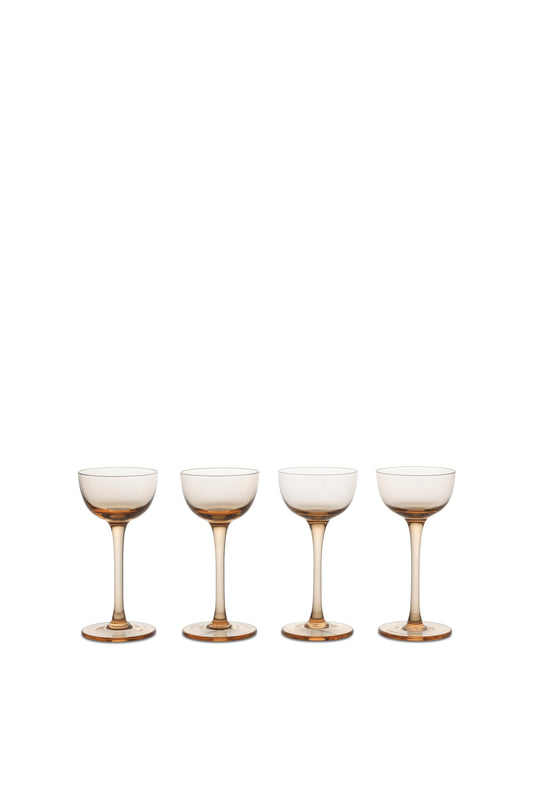 Host Liqueur Glasses Set of 4 (Blush)