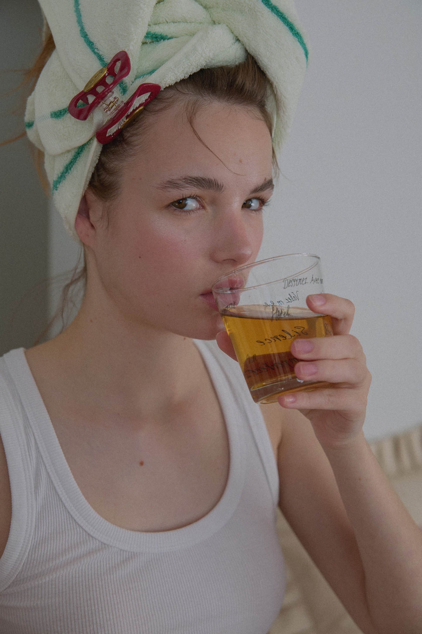 Le Courage Glass Tumbler