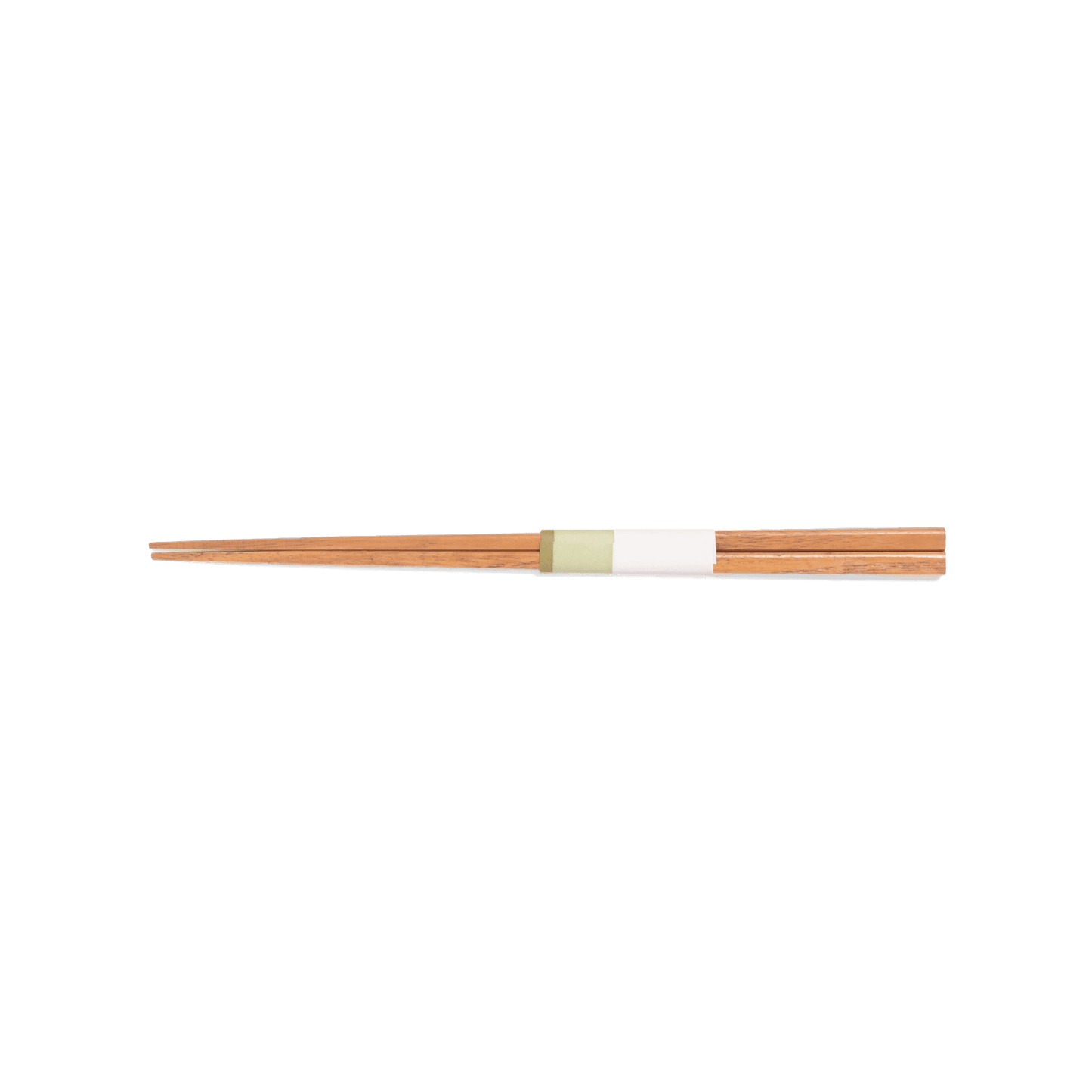 A pack shot of the back of Studio M' Chestnut Chopsticks.