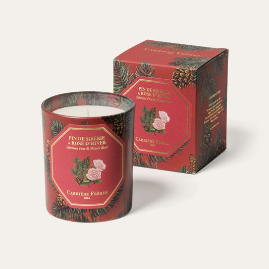 Winter Collection Pine & Winter Rose Candle 185g