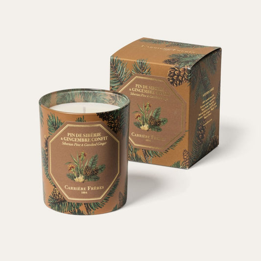Winter Collection Pine & Candied Ginger Candle 185g