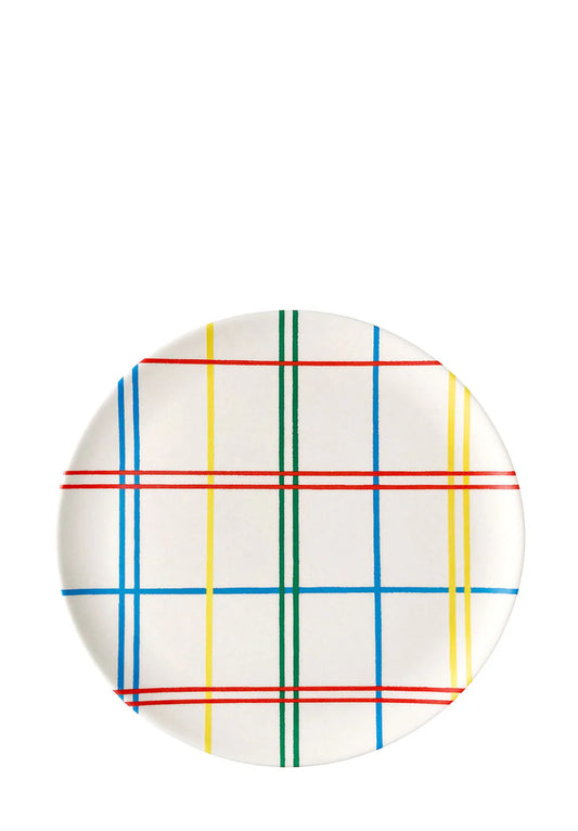 Plaid Side Plate 20cm