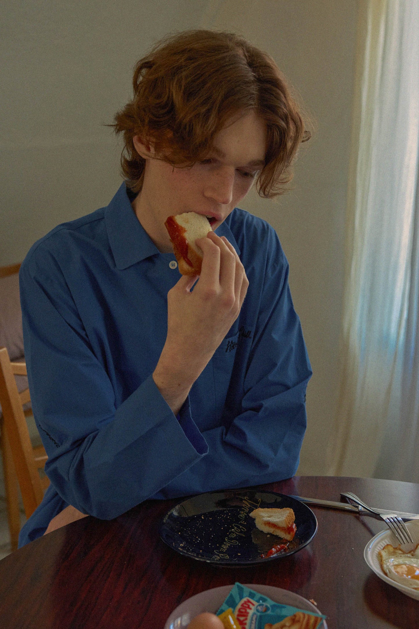 Poétique Flat Plate (Indigo)