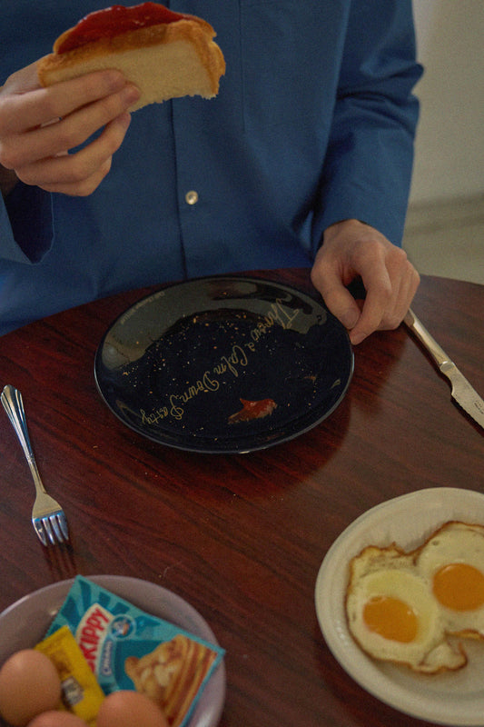 Poétique Flat Plate (Indigo)