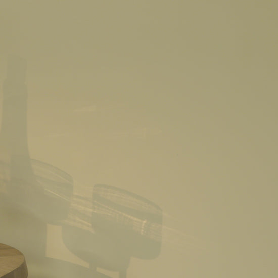 A view of HAY Tint Wine Glasses.