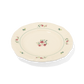 A pack shot of Studio M' Rosier Plate 16.5cm in a warm, subtle beige glaze, from a side angle.
