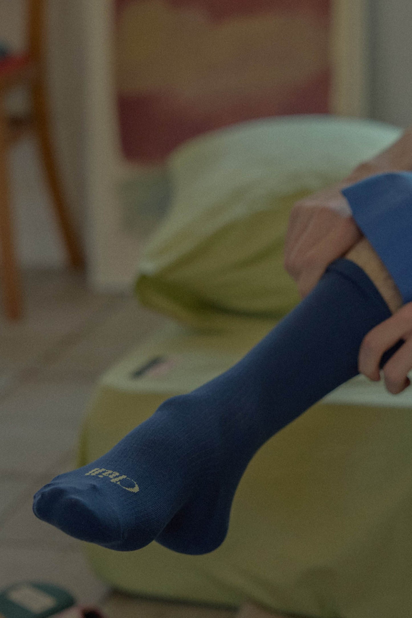 Paris Chill Socks (Blue)