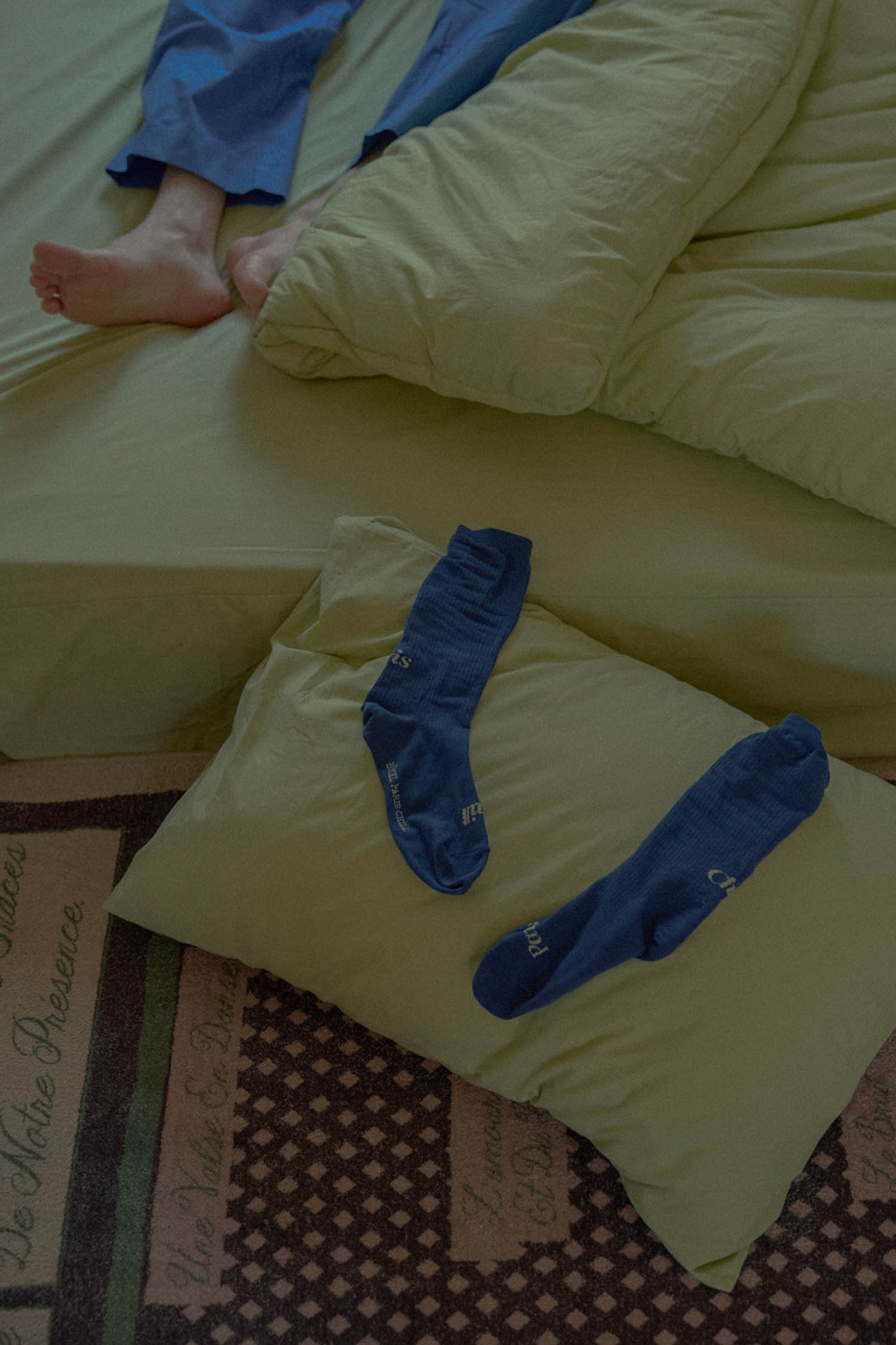 Paris Chill Socks (Blue)